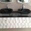 2015 New design Bathroom Furniture with mirror cabinet , double sink modern fashion bathroom vanity                        
                                                Quality Choice