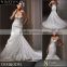 Bridal dresses New 2016 design of satin dress bodice double layer lace bridal wedding dress