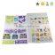 Free samples custom plastic luggage stickers