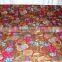 Indian Cotton Tropicana Print kantha Quilt