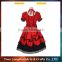 Halloween women sexy red costume lovely girl sexy maid costume