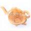 Funny teapot shaped bamboo fruit basket ,bamboo storage basket