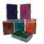 Multi Color Embossed Many Leather Journal With Metal C Lock