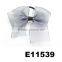 teen girls beautiful organza hair bow with elastic band