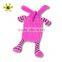 Short Plush Dog Toys Squeaker Pet Non-Stuffer Corduroy Crinkle Paper Toy Puppy Product Toys Training Interaction Toy