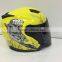 DOT ofvdouble visor open face helmet