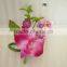 fabric flowers handmade napkin ring table decorations