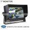 MQ-CM7013MQ, 7" car quad monitor, 7" LCD quad monitor, 7" quad split monitor, car backup monitor, dashboard monitor