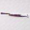 Purple plasma coated Eyelash Extension Tweezer sets