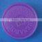 Plastic and aluminum cap with logo for 10ml tubular glass vial