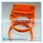 wholesale jewelry debossed silicone beads bracelet for man