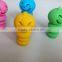 Dongguan novely pumpkin shape silicone rubber wine bottle stopper
