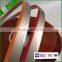 bicolor transparent ploymer edge banding