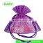 Purple Drawstring Nylon Mesh Gift Bag Nylon Mesh Packing Bag