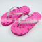 Cheap wholesale fashion ladies flat slipper flip flop