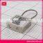 Fashion metal wire key ring, wire keychain, wire keyring