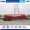 3 Axle Aluminum Alloy Vertical Powder Tank Semi Trailer/powder tank trailer/bulk cement tank trailer