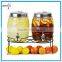 Wholesale Glass Portable Beverage Wine Dispenser With Stand                        
                                                Quality Choice