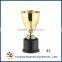 Cheap Gold Promotional Best Sale Three Sizes Small Student Metal Sports Trophies Trophy Cup
