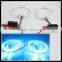 new guiding light technology 80mm blue color led angel eyes car headlight drl led halo rings