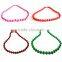 Design chain necklace,silicone beads for teething necklace,good quality fashion bead necklace designs