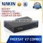 Freesat V7 Combo DVB-S2+T2 hd satellite receiver support PowerVu Biss key usb wifi