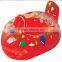 2016 pvc inflatable baby sea pool EN71 Approved baby water seat swimming float