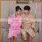 Cheap Popular Plain Dyed flannel Couple Bathrobe