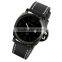 INFANTRY Fashion Black Men's Date Quartz Casual Leather Watch