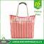 Eye-catching canvas beach bag for woman