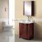 Wooden Floor Mounted Modern Bathroom Vanity with Legs