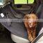 600D oxford waterproof pet hammock rear car seat cover