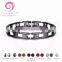dongguan Fashion Ceramic Magnetic Health Bracelet with Germanium stainless steel Wholesale