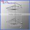 Good quality wire corner shelf bracket shelves basket for bath