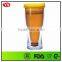 PS plastic material double wall custom beer mug 14 oz