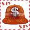 Custom 3d embroidery flat bill wholesale snapback hats and caps