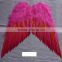 Hot sale fashional rainbow feather wing
