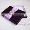 2016 latest Wedding Gift Box for invitation cards with ribbon custom made