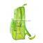 2015 Cheap clear pvc backpack bag for students