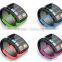silicone wristband with usb Logo Printing rainbow silicone wristband