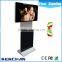 China advertising supplier 42 inch rotating mobile board stand lg screen digital signage hardware