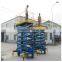 Electric hydraulic mobile scissor lift with pulling device