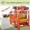 Interlocking Block Manufacturing Plant QT4-23 Hollow Block Maker Machine in Philippines with PLC control cabinet
