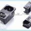 wholesales c13 c14 power socket copper industrial socket iec plug socket