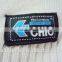 Black Woven Label,brand Logo Clothing Patch With Sewing