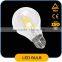 Newpeak A19/A60 E27 Filament LED Bulb 4W High Lumen 420lm Big Beam Angle 360 Degrees CRI>80 Glass LED Bulb with CE Certificate