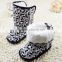 Mickey soft cotton fabric girls boots Autumn&Winter Season baby boots shoes for 0-1 years