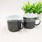 New Design for 2016 Enamel Mug High Quality Printed Enamel Camp Mug Cup With Speckles