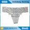 Custom Made Sexy Panty Sexy Seamless Thong With Zebra-stripe Print Made in China Shantou Gurao Manufactory
