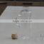 big capacity 1500ml glass water kettles with wooden lid handmade glassware N6409